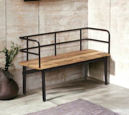 Banc Renew - Bois Massif Manguier & Metal