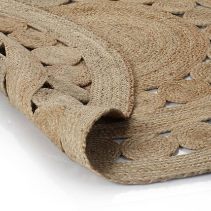 Tapis Rond - Jute Naturel Conception