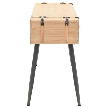 Console Coffre - Bois Massif