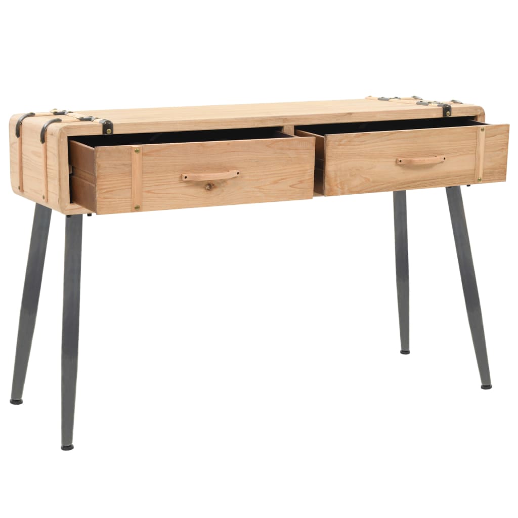 Console Coffre - Bois Massif